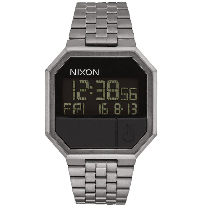 Nixon Men's Re-Run Black Dial Watch - A158-632