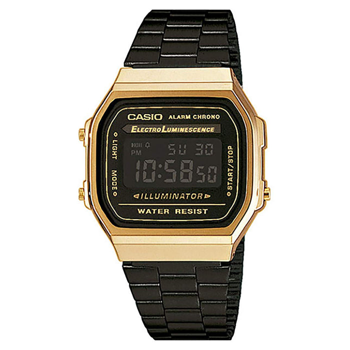 Casio Men's Vintage Grey Dial Watch - A168WEGB-1BVT