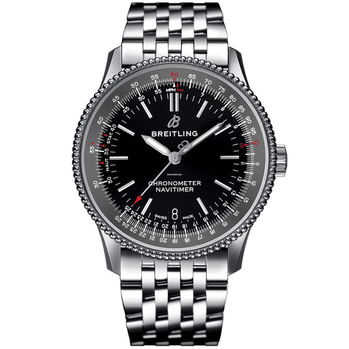 Breitling Men's Navitimer Black Dial Watch - A17325241B1A1