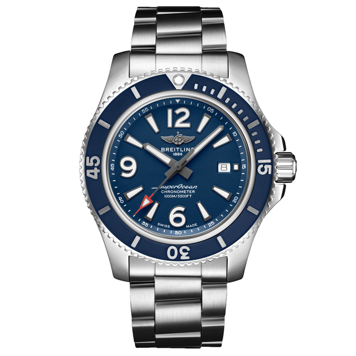 Breitling Men's Superocean 44 Blue Dial Watch - A17367D81C1A1