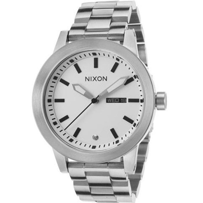 Nixon Men's Classic Silver Dial Watch - A263-100