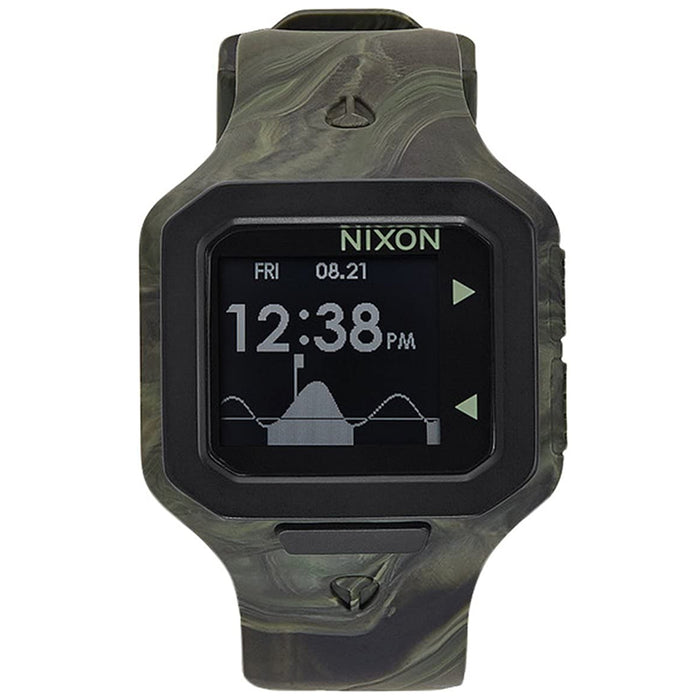 Nixon Men's Supertide Black Dial Watch - A316-1727