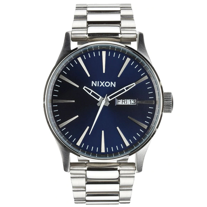 Nixon Men's Sentry Blue Dial Watch - A356-1258