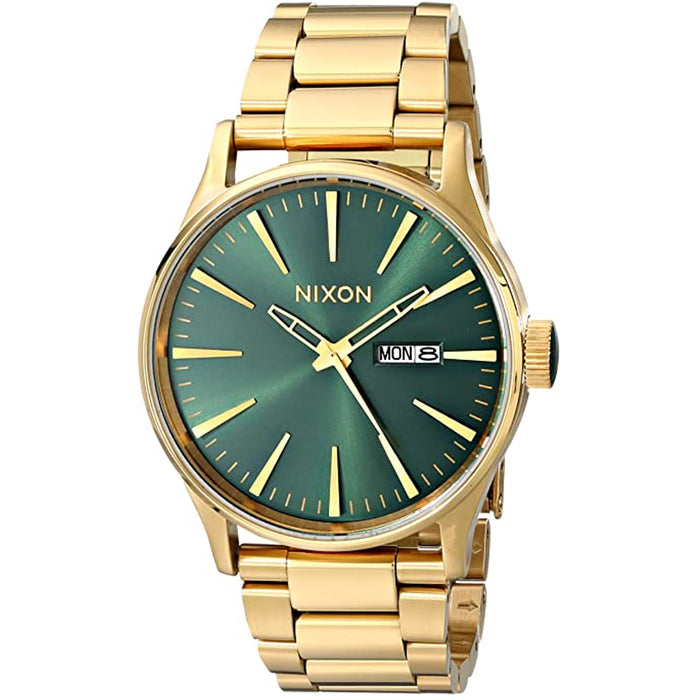 Nixon Men's Sentry Green Dial Watch - A356-1919