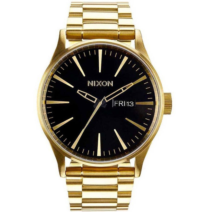 Nixon Men's Sentry Gold Dial Watch - A356-510