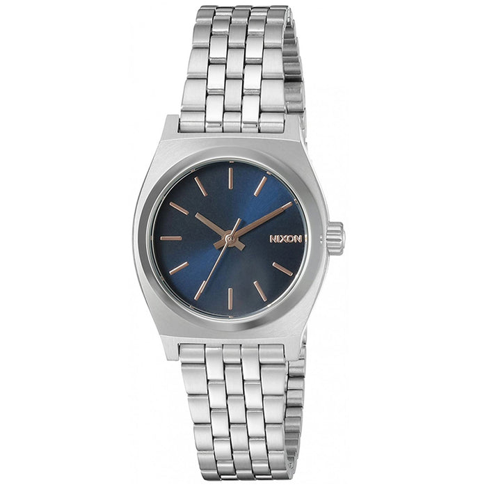 Nixon Women's Small Time Teller Blue Dial Watch - A399-2195