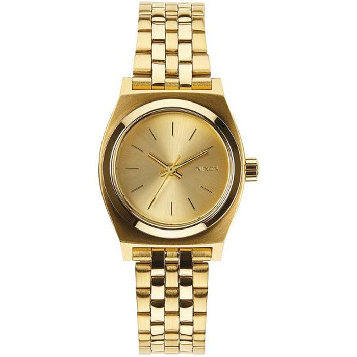 Nixon Women's Time Teller Gold Dial Watch - A399-502