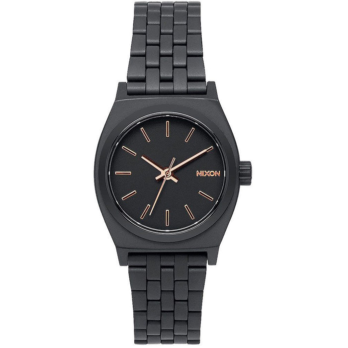 Nixon Women's Time Teller Black Dial Watch - A399-957