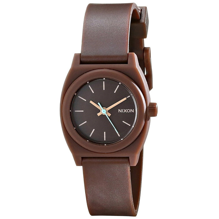 Nixon Women's Small Time Teller Brown Dial Watch - A425-400