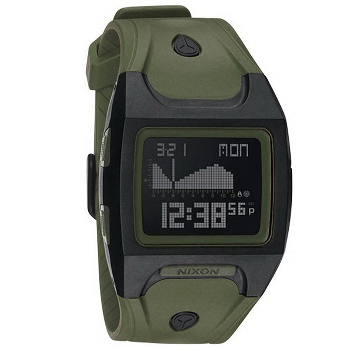 Nixon Men's Lodown Black Dial Watch - A530-1042