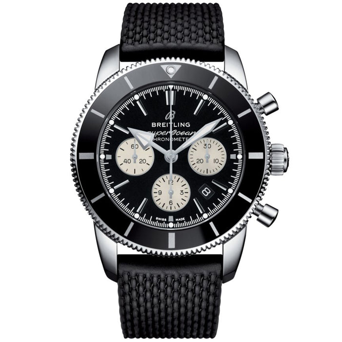 Breitling Men's Black Dial Watch - AB0162121B1S1