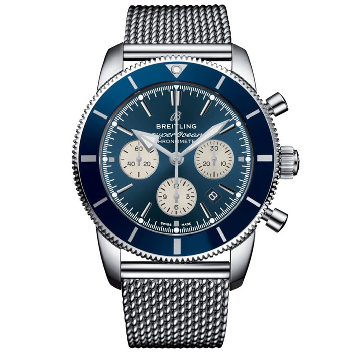 Breitling Men's Blue Dial Watch - AB0162161C1A1