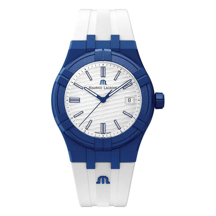 Maurice Lacroix Men's Aikon White Dial Watch - AI2008-BBB11-300
