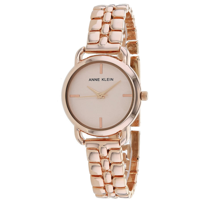 Anne Klein Women's Classic Rose gold Dial Watch - AK-2730RGRG