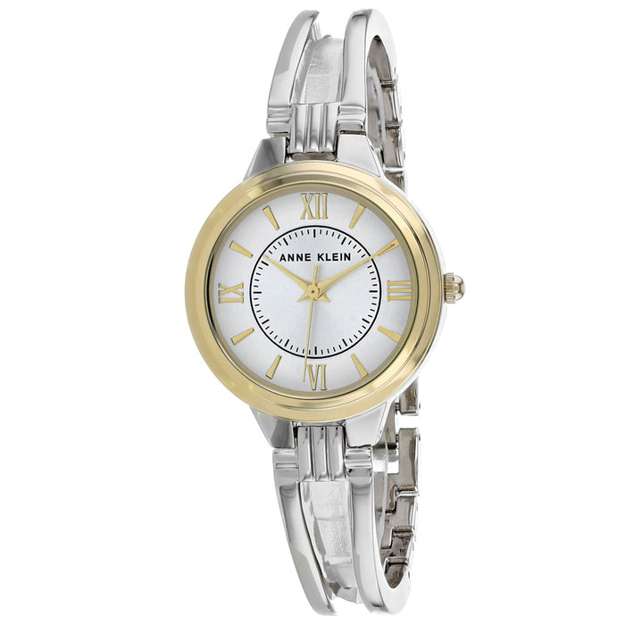 Anne Klein Women's Classic Silver Dial Watch - AK-2735SVTT