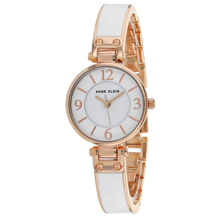 Anne Klein Women's Classic White Dial Watch - AK-2912WTRG