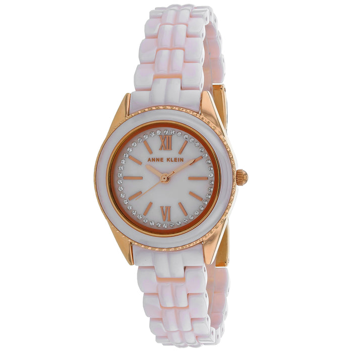 Anne Klein Women's Classic Pink Dial Watch - AK-3410LPRG