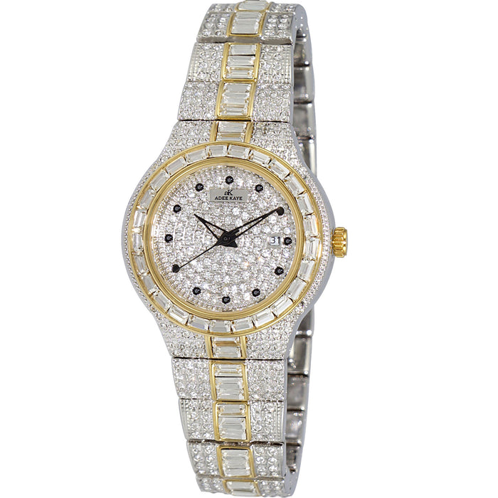 Adee Kaye Women's Fussy Silver Dial Watch - AK2525-L2G