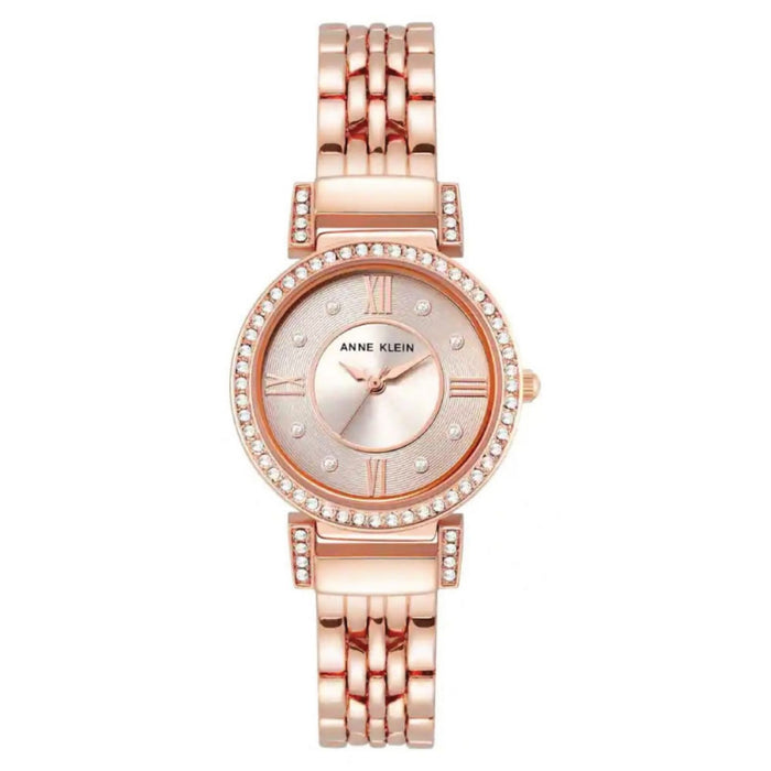 Anne Klein Women's Classic Rose gold Dial Watch - AK/2928TPRG
