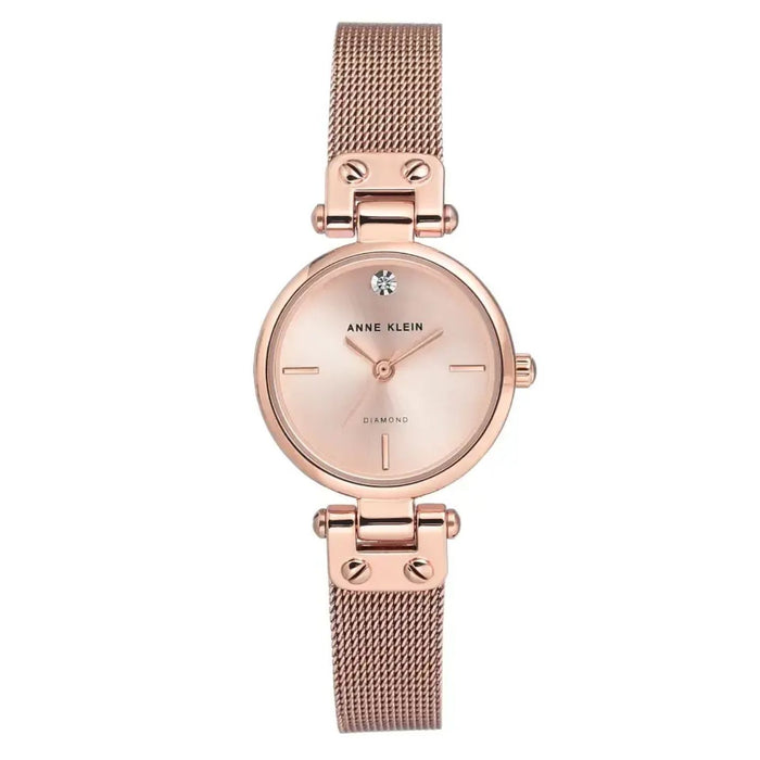 Anne Klein Women's Wanita Rose gold Dial Watch - AK/3002RGRG