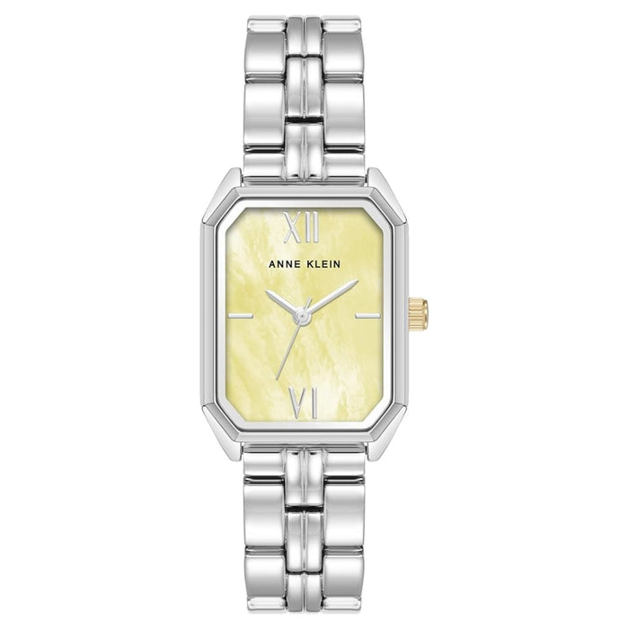 Anne Klein Women's Classic Yellow Dial Watch - AK/3775YLSV