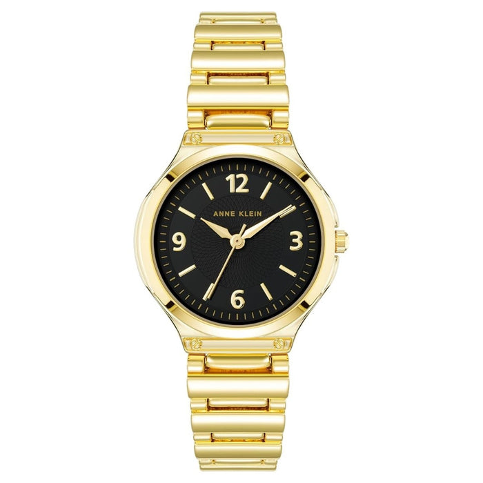 Anne Klein Women's Classic Black Dial Watch - AK/3812BKGB