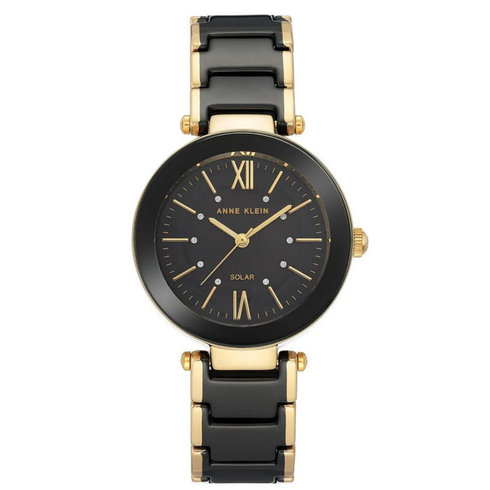 Anne Klein Women's Classic Black Dial Watch - AK/3844BKGB