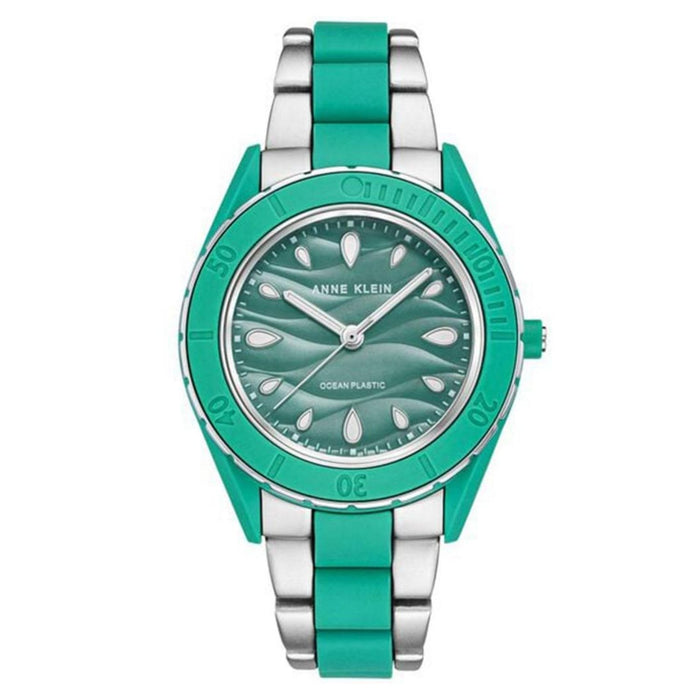 Anne Klein Women's Classic Green Dial Watch - AK/3911SGSV