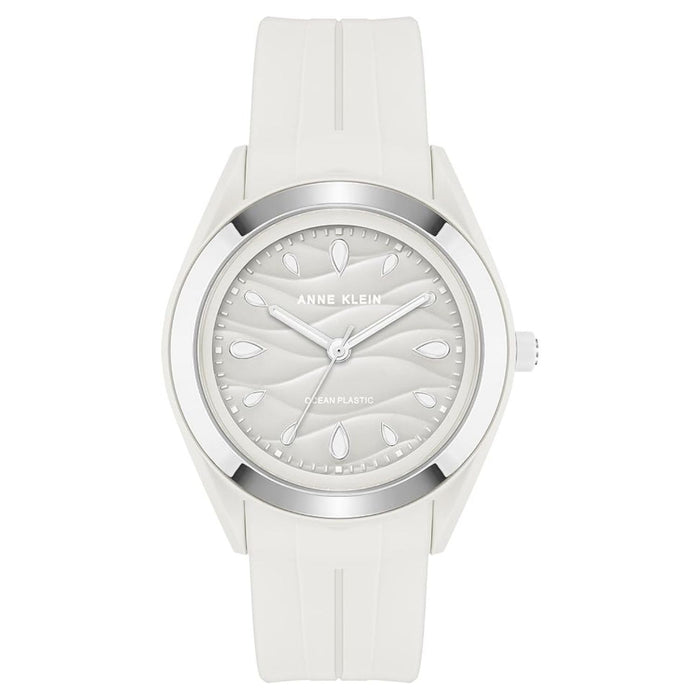 Anne Klein Women's Classic White Dial Watch - AK/3913SVWT