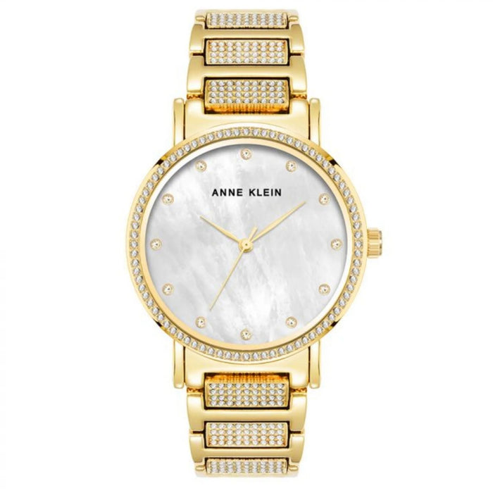 Anne Klein Women's Classic White Dial Watch - AK/4004MPGB