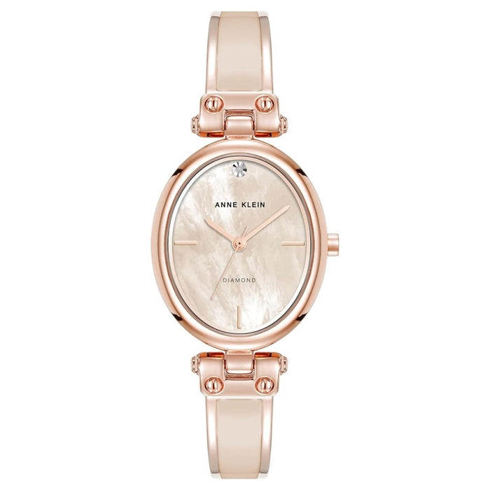 Anne Klein Women's Classic Rose gold Dial Watch - AK/5118BHRG