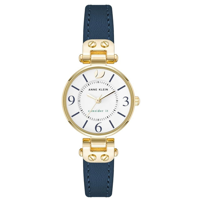 Anne Klein Women's Consider it White Dial Watch - AK/5144WTBL