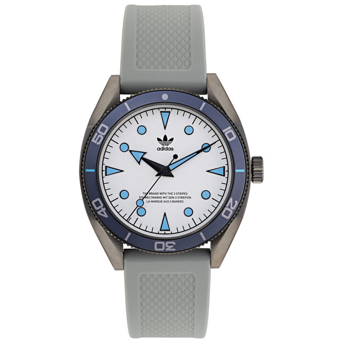 Adidas Men's Originals Fashion Edition Two Silver Dial Watch - AOFH22003