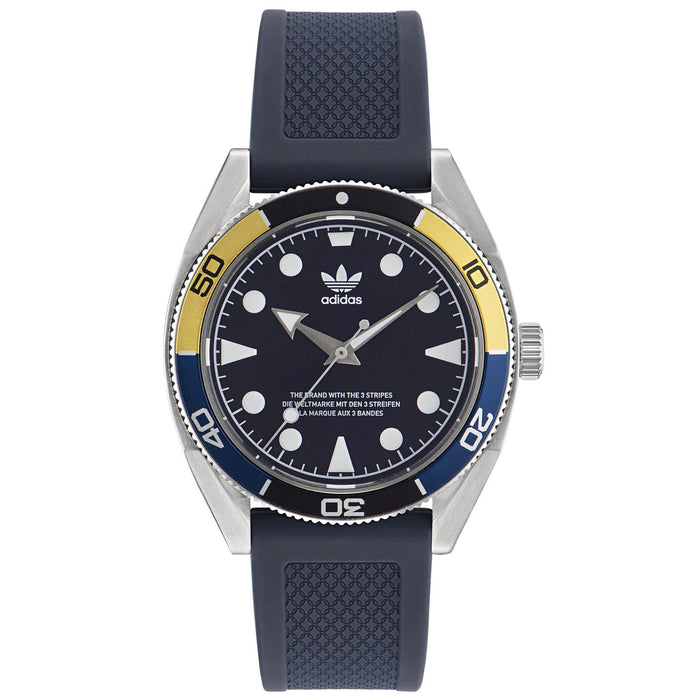 Adidas Men's Originals Fashion Edition Two Navy blue Dial Watch - AOFH23006