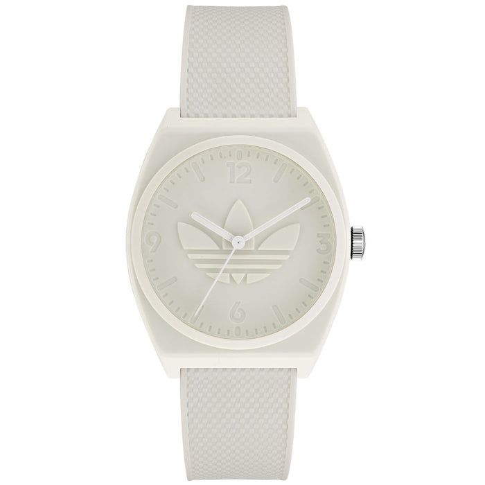 Adidas Men's Originals Street Project Two White Dial Watch - AOST22035