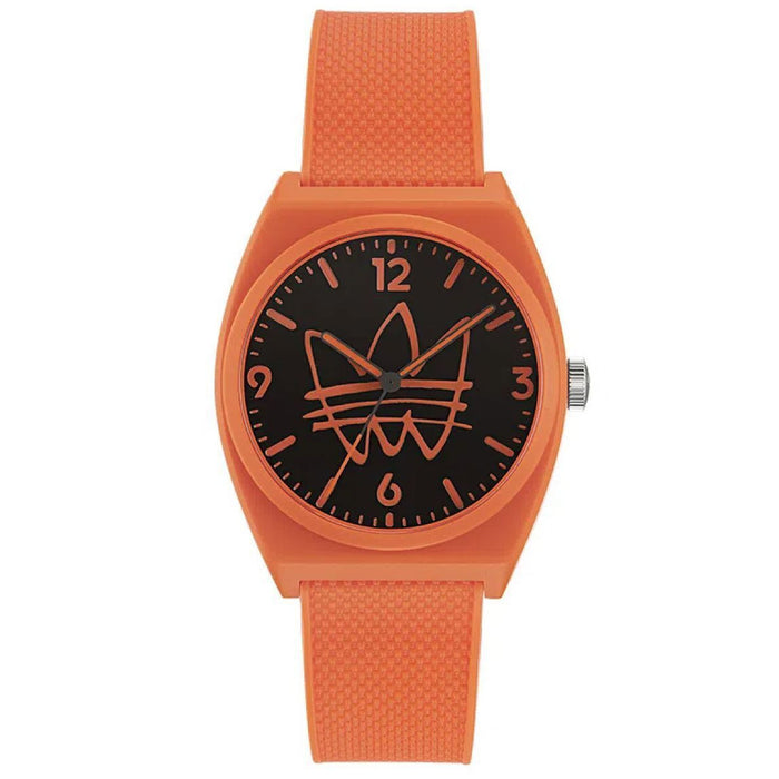 Adidas Men's Originals Street Project Two Black Dial Watch - AOST22562