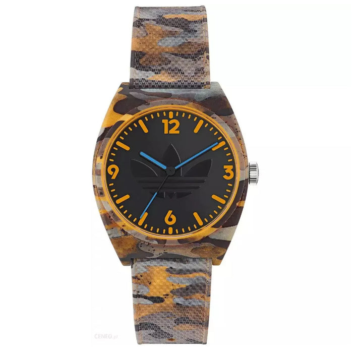 Adidas Men's Originals Street Project Two Black Dial Watch - AOST22567