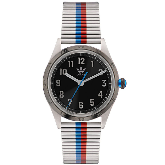 Adidas Men's Originals Style Code Four Black Dial Watch - AOSY22525