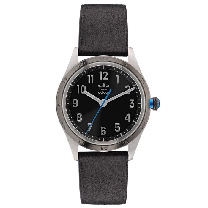 Adidas Men's Originals Style Code Four Black Dial Watch - AOSY22528