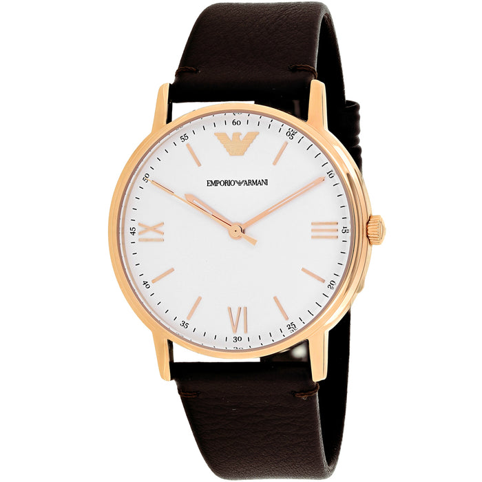 Armani Men's Dress White Dial Watch - AR11011