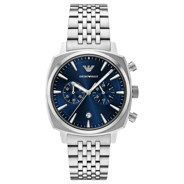 Emporio Armani Men's Ruggero Blue Dial Watch - AR11688