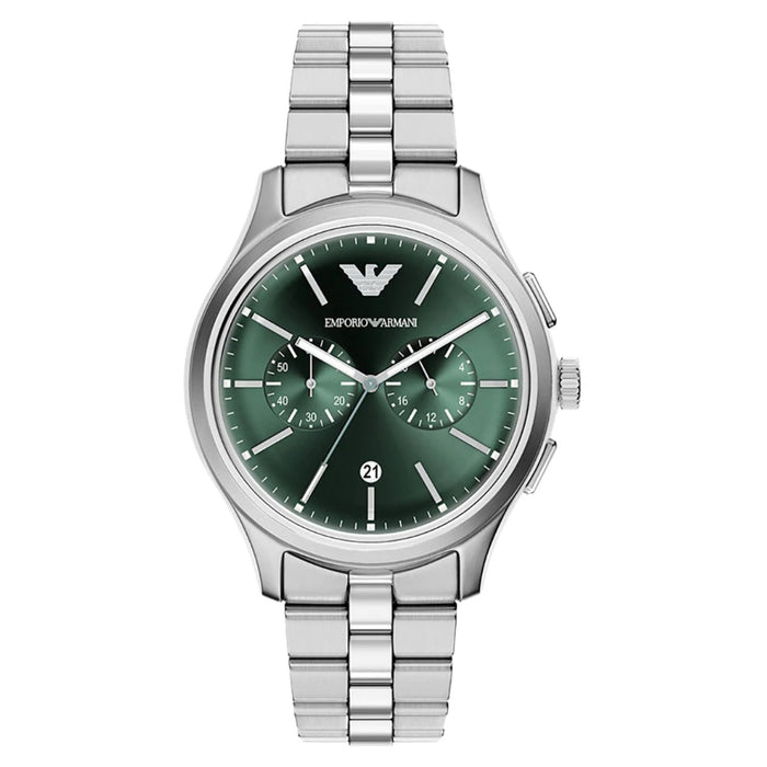Emporio Armani Men's Dario Green Dial Watch - AR11746