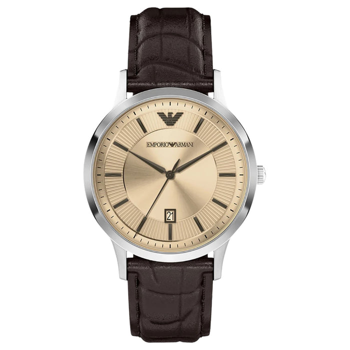 Emporio Armani Men's Renato Yellow Dial Watch - AR11783