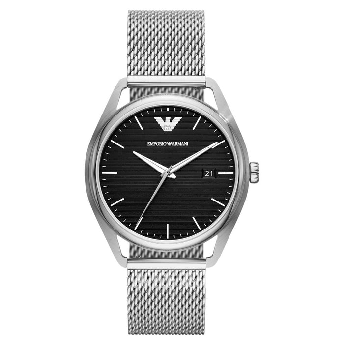 Armani Men's Emporio black Dial Watch - AR80055