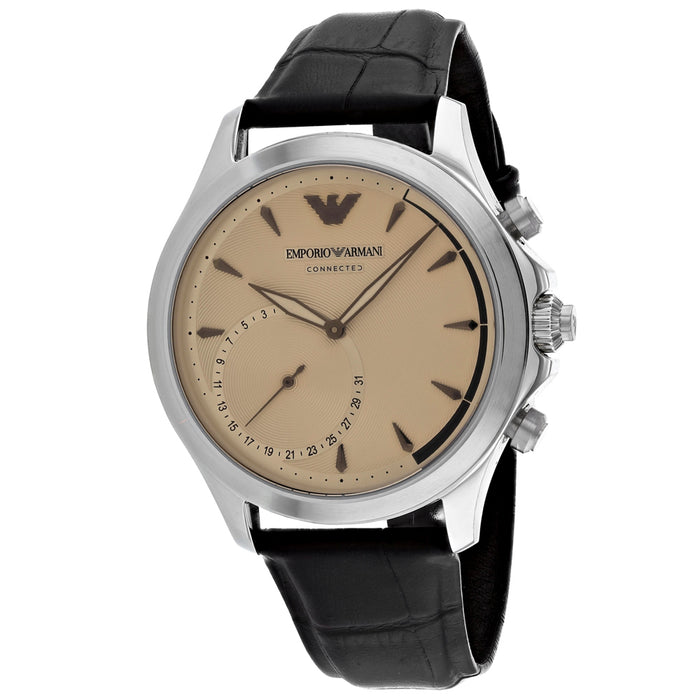 Armani Men's Connected Rose gold Dial Watch - ART3014