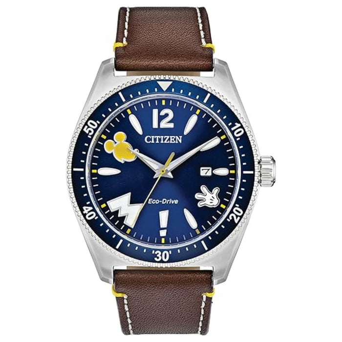 Citizen Men's Disney Blue Dial Watch - AW1599-00W