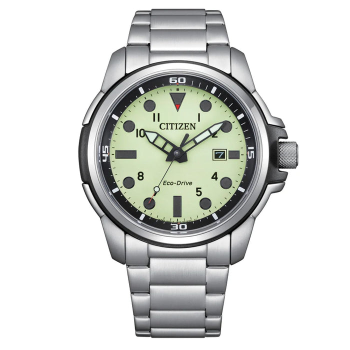 Citizen Men's Eco-drive Green Dial Watch - AW1800-89X