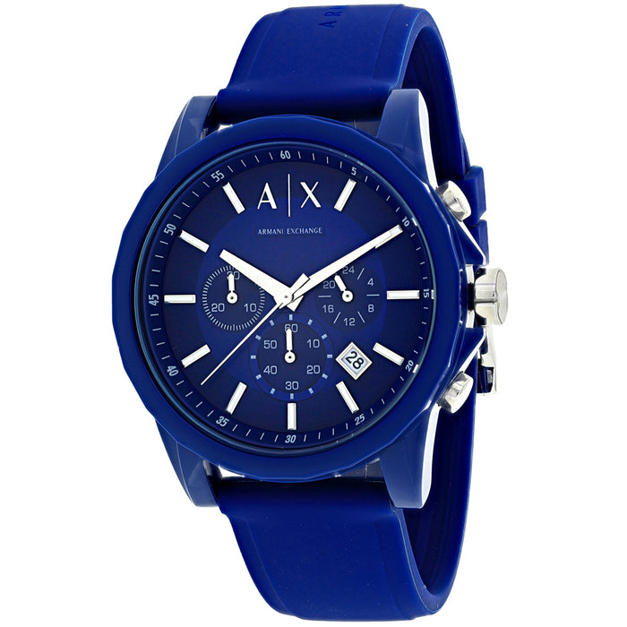 Armani Exchange Men's Classic Blue Dial Watch - AX1327