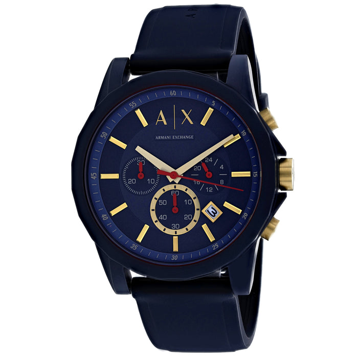 Armani Exchange Men's Classic Blue Dial Watch - AX1335