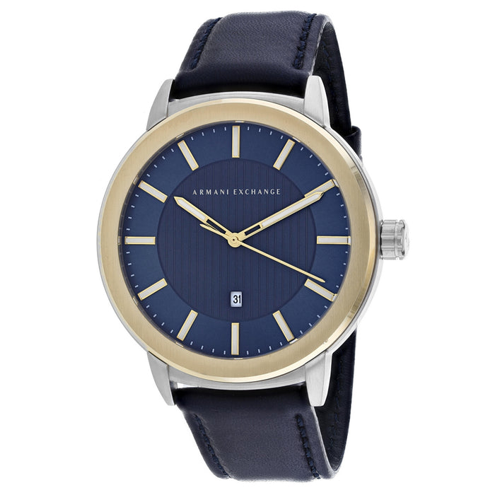 Armani Exchange Men's Classic Blue Dial Watch - AX1463